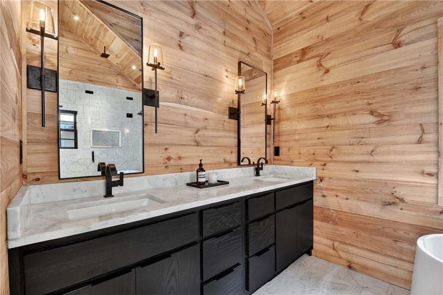 Furnished interior view inside a new home in , Blue Ridge (Image 11). Furnished interior view inside a new home in , Blue Ridge (Image 11).