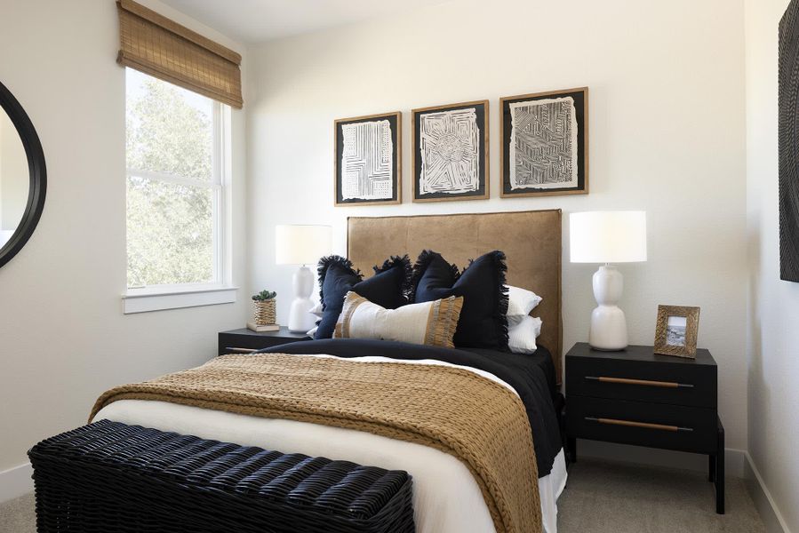 Bedroom | Eli at Lariat in Liberty Hill, TX by Landsea Homes