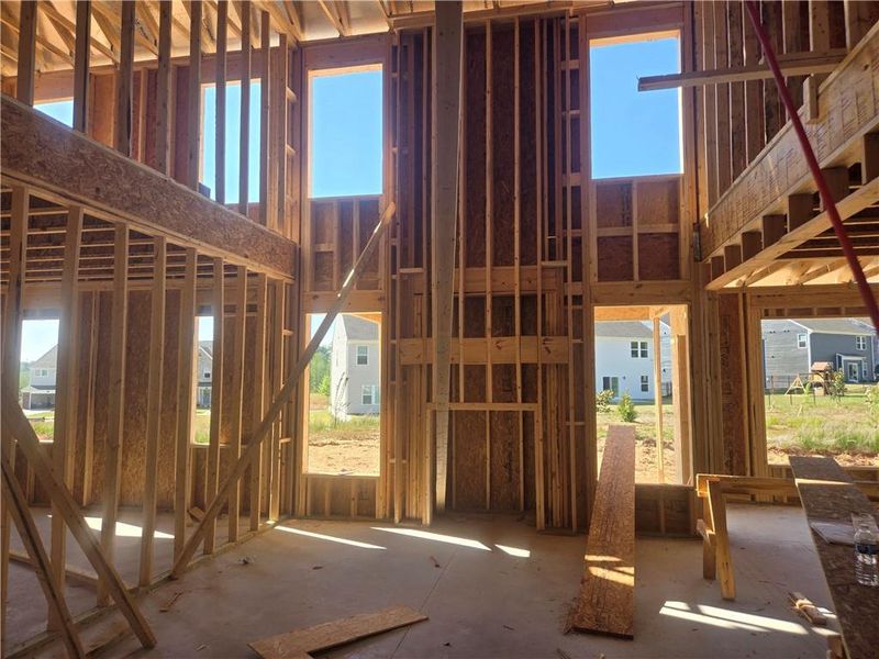 In-progress construction of a new home in Twin Lakes, Hoschton, GA (Image 4).
