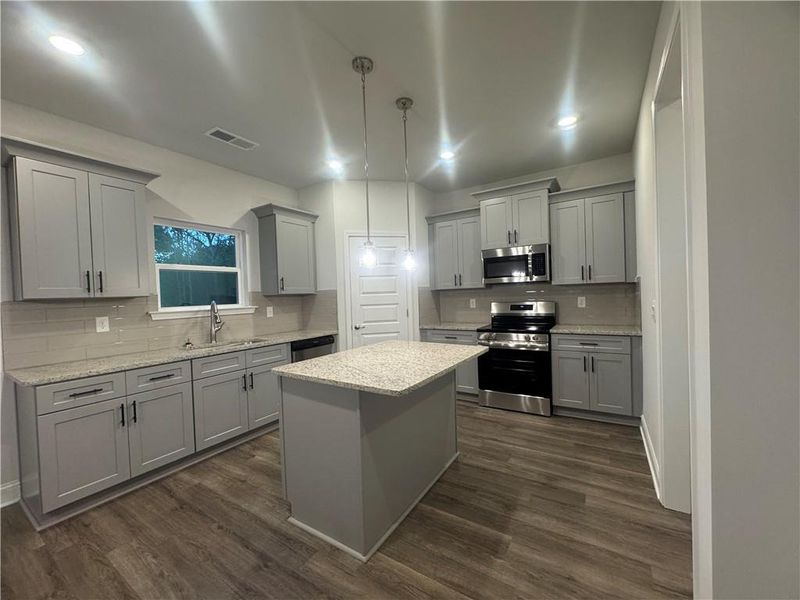 Furnished interior view inside a new home in The Fields of Walnut Creek, Pendergrass (Image 4). Furnished interior view inside a new home in The Fields of Walnut Creek, Pendergrass (Image 4).