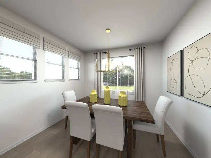 Furnished interior view inside a new home in , Apopka (Image 4).
