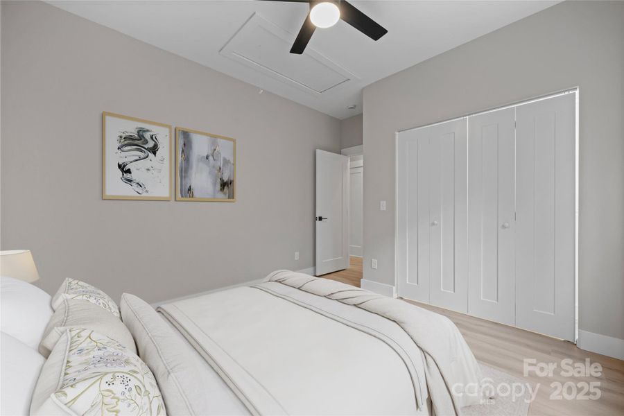 Furnished interior view inside a new home in , Asheville (Image 17).