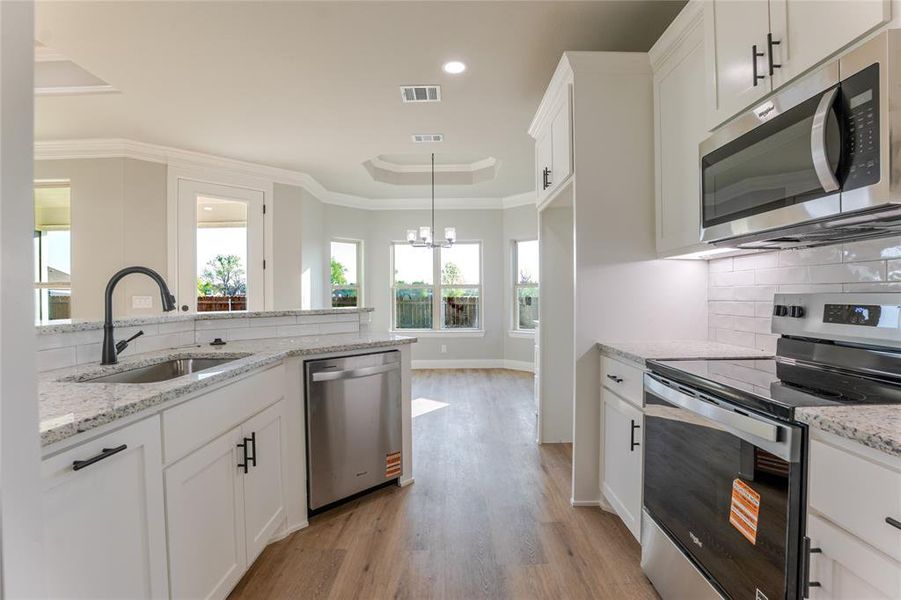 Furnished interior view inside a new home in , Tolar (Image 3).