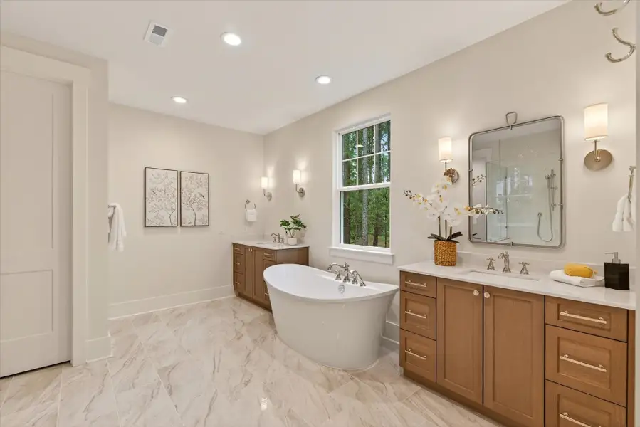 Representative furnished interior of a home built from the Marin-Expanded by Classica Homes in Riverchase Estates, Lancaster (Image 72).