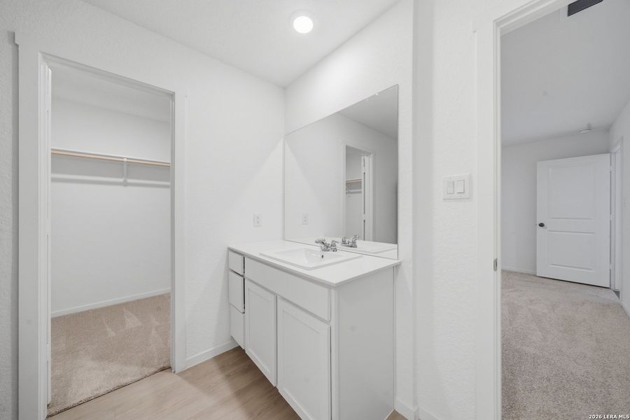 Furnished interior view inside a new home in Morgan Heights, San Antonio (Image 11).