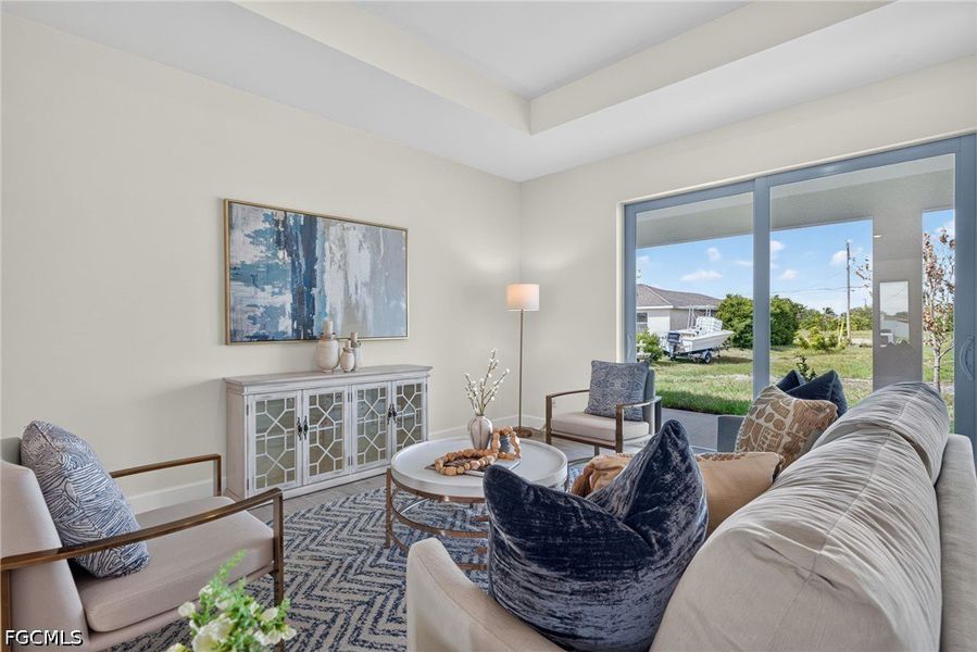 Furnished interior view inside a new home in Cape Coral, Cape Coral (Image 5).