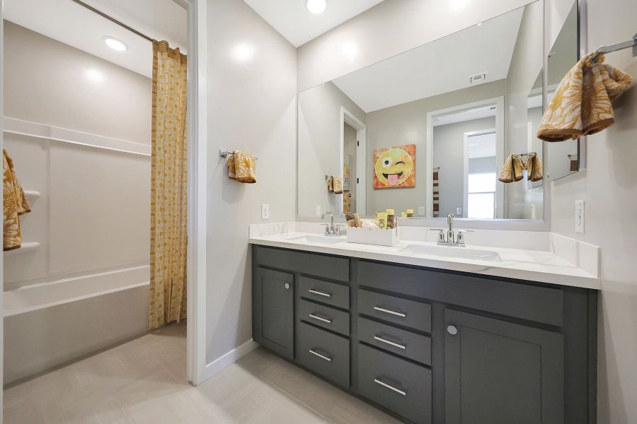 Representative furnished interior of a home built from the Lagoon by Mattamy Homes in Tierra Vistoso, Surprise (Image 43).