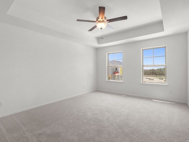Spacious, unfurnished interior of a new home in Meadows at Oak Creek, San Antonio (Image 30). Spacious, unfurnished interior of a new home in Meadows at Oak Creek, San Antonio (Image 30).
