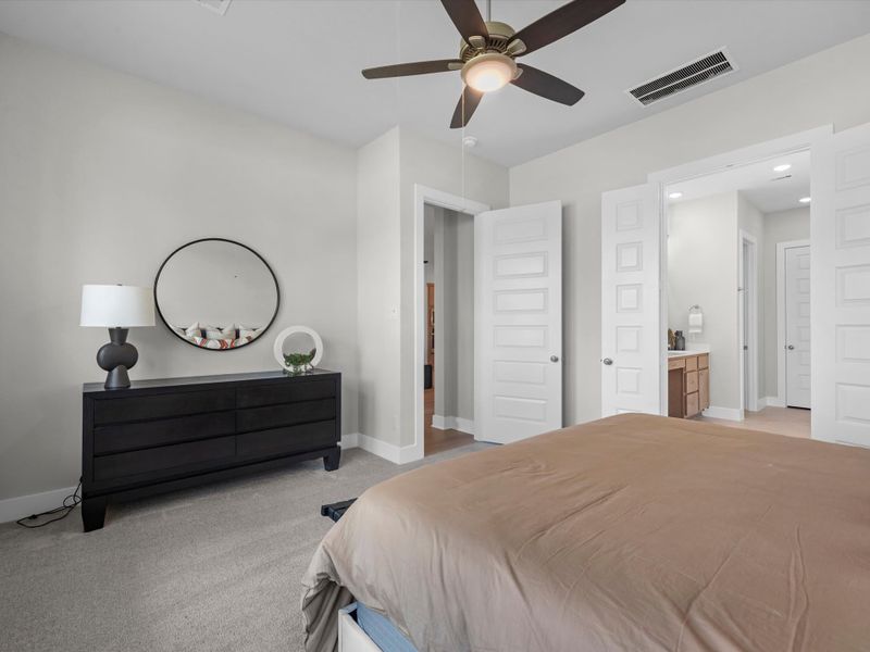 Furnished interior view inside a new home in Oakhill Reserve, Tomball (Image 14).
