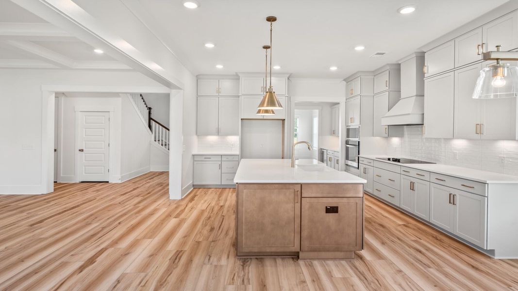 Furnished interior view inside a new home in Pamlico Terrace, Awendaw (Image 8).