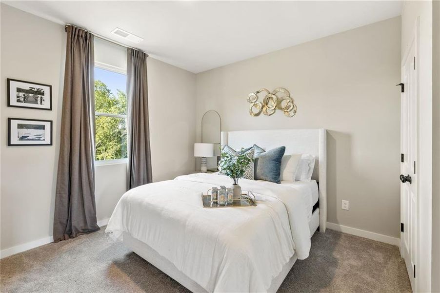 Furnished interior view inside a new home in Hawthorne Reserve, Dallas (Image 7).
