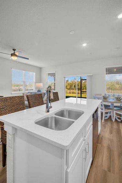 Furnished interior view inside a new home in Emerald Fields, Hudson (Image 11).