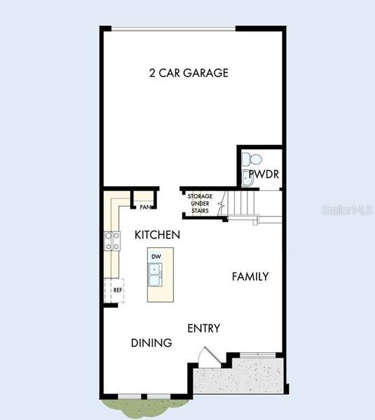 2D floor plan layout of this home in , Sarasota, FL (Image 4).