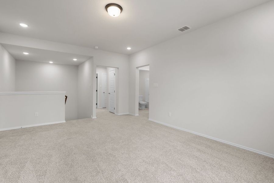 Representative unfurnished interior of a home built from the The Sequoia A by Davidson Homes LLC in Hickory Ridge, Elmendorf (Image 29).