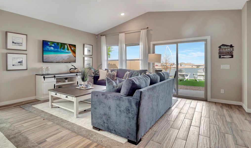 Image 20 of the The Lakes at Rancho El Dorado community in Maricopa, AZ.