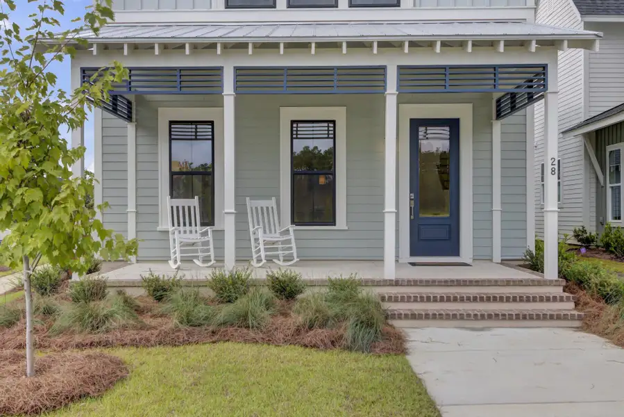 Exterior details and patio area of a home in , Summerville (Image 3). Exterior details and patio area of a home in , Summerville (Image 3).