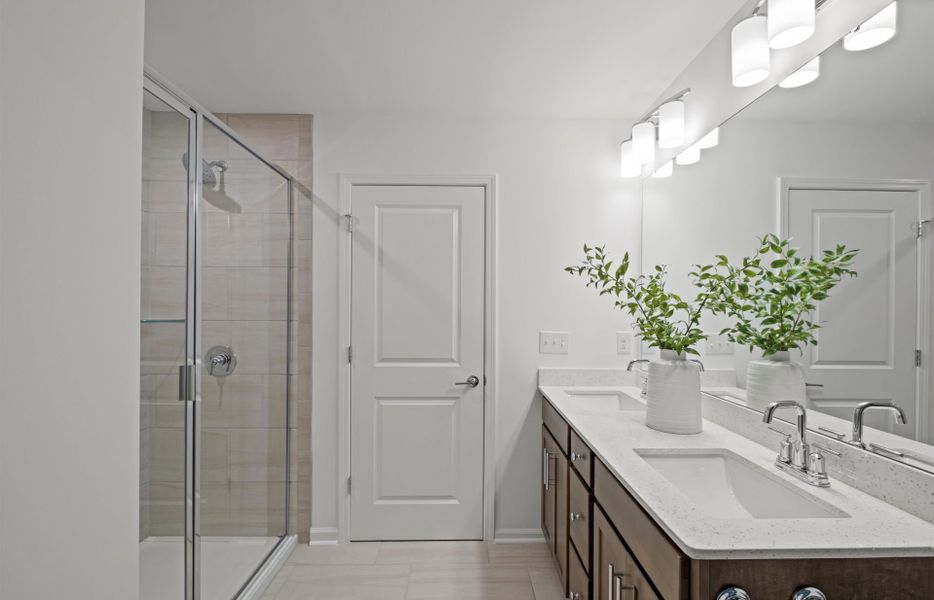 Representative furnished interior of a home built from the Palomino by Pulte Homes in Pringle Towns, Charlotte (Image 77).