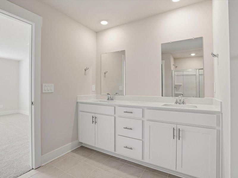 Furnished interior view inside a new home in Ashby Woods, Boiling Springs (Image 5).