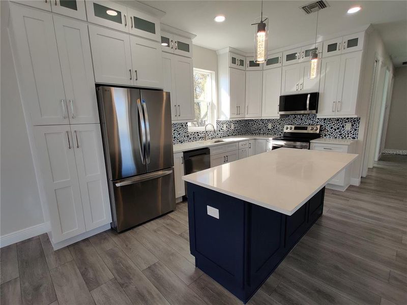 Furnished interior view inside a new home in , Tampa (Image 10).
