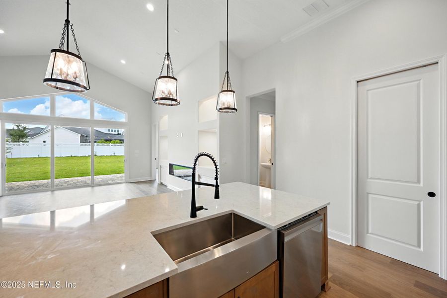 Furnished interior view inside a new home in Courtney Oaks in SilverLeaf, St. Augustine (Image 7). Furnished interior view inside a new home in Courtney Oaks in SilverLeaf, St. Augustine (Image 7).
