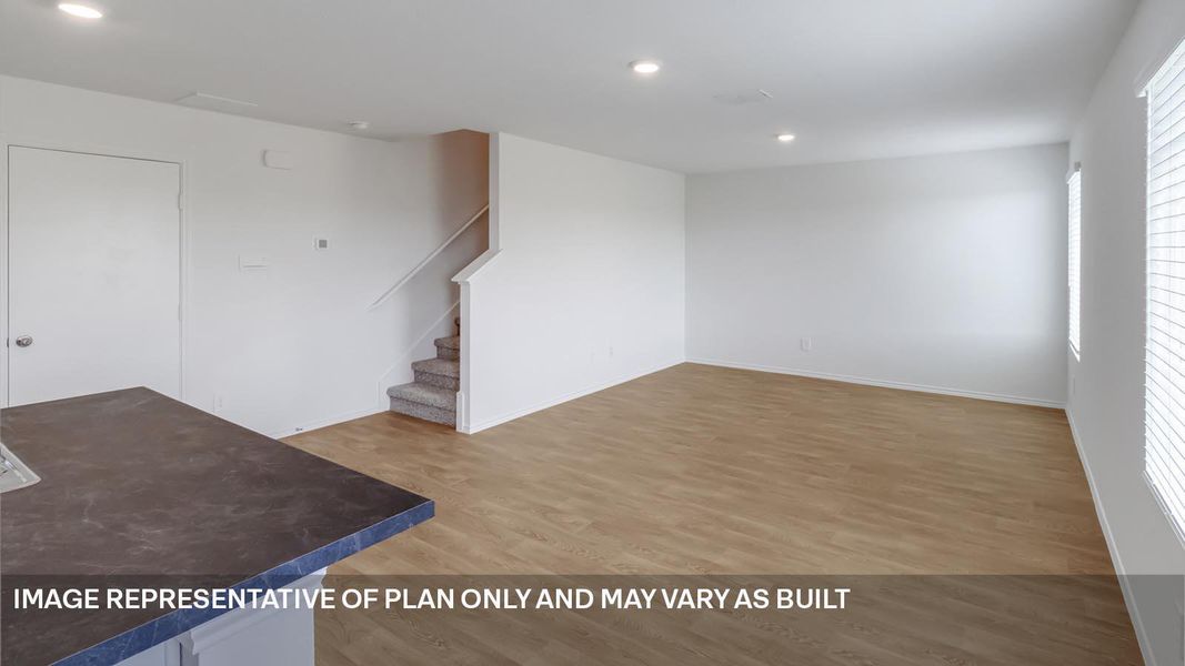 Spacious, unfurnished interior of a new home in Prairie Lakes, Buda (Image 11).