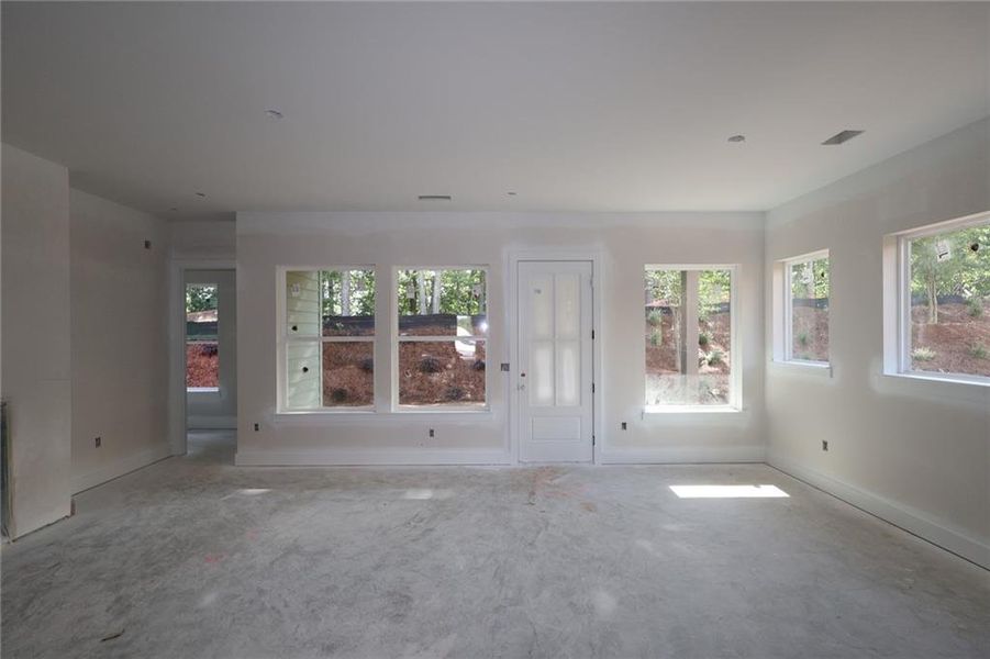 In-progress construction of a new home in , Gainesville, GA (Image 7).