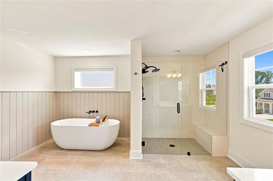 Furnished interior view inside a new home in , Woodstock (Image 12).
