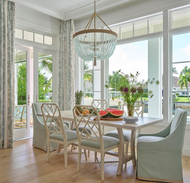 Furnished interior view inside a new home in , North Palm Beach (Image 17). Furnished interior view inside a new home in , North Palm Beach (Image 17).