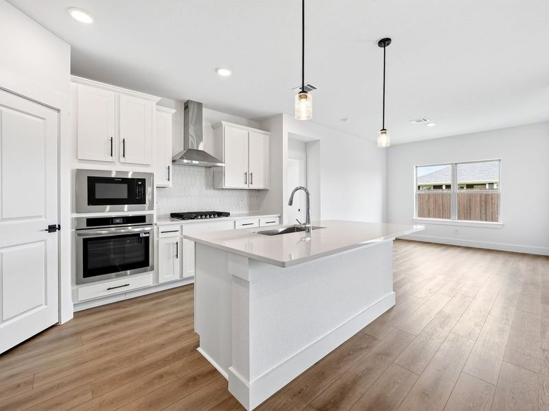 Furnished interior view inside a new home in Waverly Estates, Josephine (Image 5).