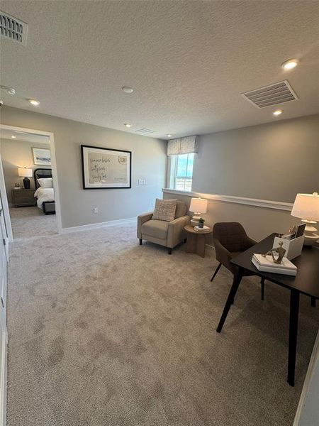 Furnished interior view inside a new home in Lake Mattie Preserve Estates, Auburndale (Image 16). Furnished interior view inside a new home in Lake Mattie Preserve Estates, Auburndale (Image 16).