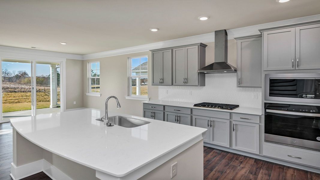 Furnished interior view inside a new home in Shell Pointe, Gilbert (Image 10).