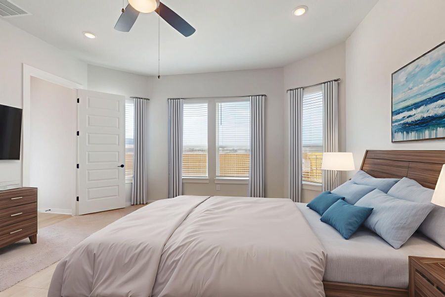 Bedroom - Virtually Staged