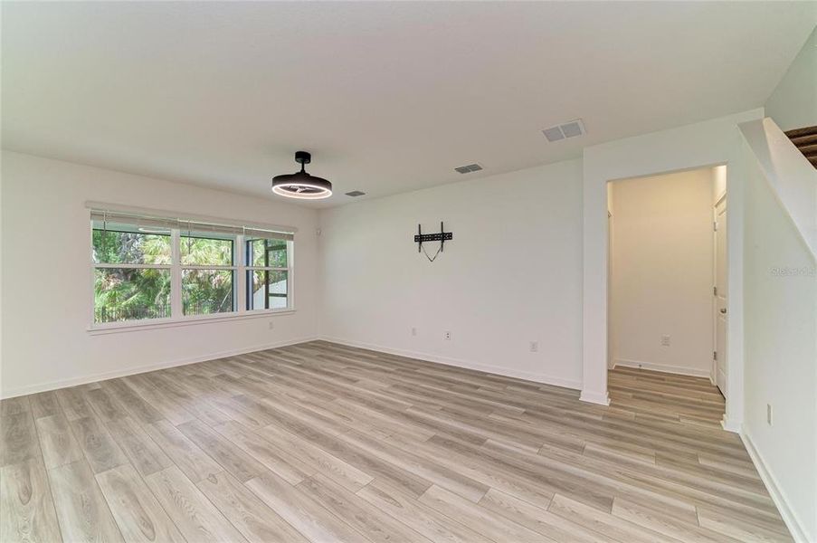 Spacious, unfurnished interior of a new home in Oakfield Lakes, Parrish (Image 26). Spacious, unfurnished interior of a new home in Oakfield Lakes, Parrish (Image 26).