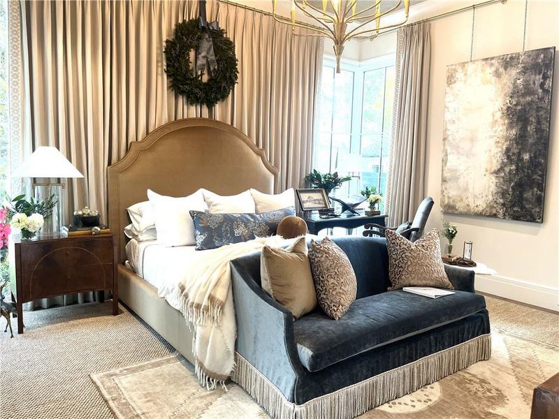 Furnished interior view inside a new home in , Atlanta (Image 3). Furnished interior view inside a new home in , Atlanta (Image 3).