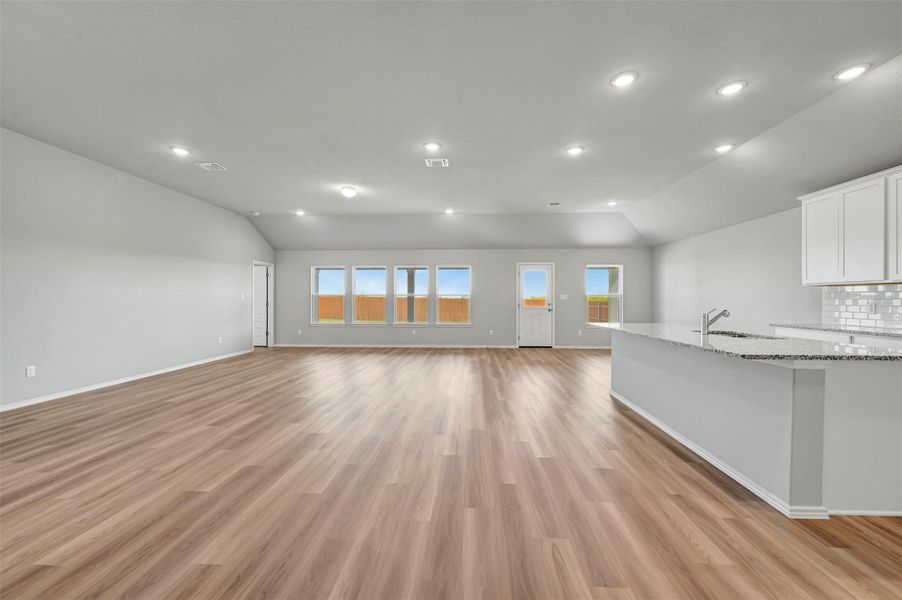 Spacious, unfurnished interior of a new home in Carillon, Manor (Image 12).