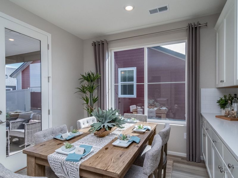 Furnished interior view inside a new home in The Reserve at Green Valley Ranch, Aurora (Image 10).