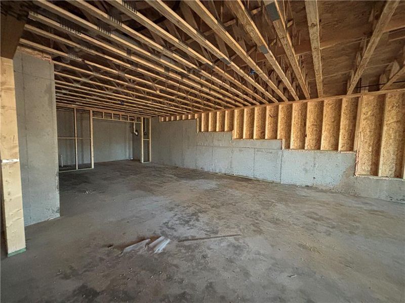 In-progress construction of a new home in East Harbor II at Chestatee, Dawsonville, GA (Image 24).