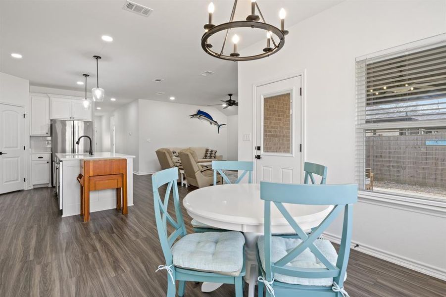 Furnished interior view inside a new home in , Mount Pleasant (Image 9).
