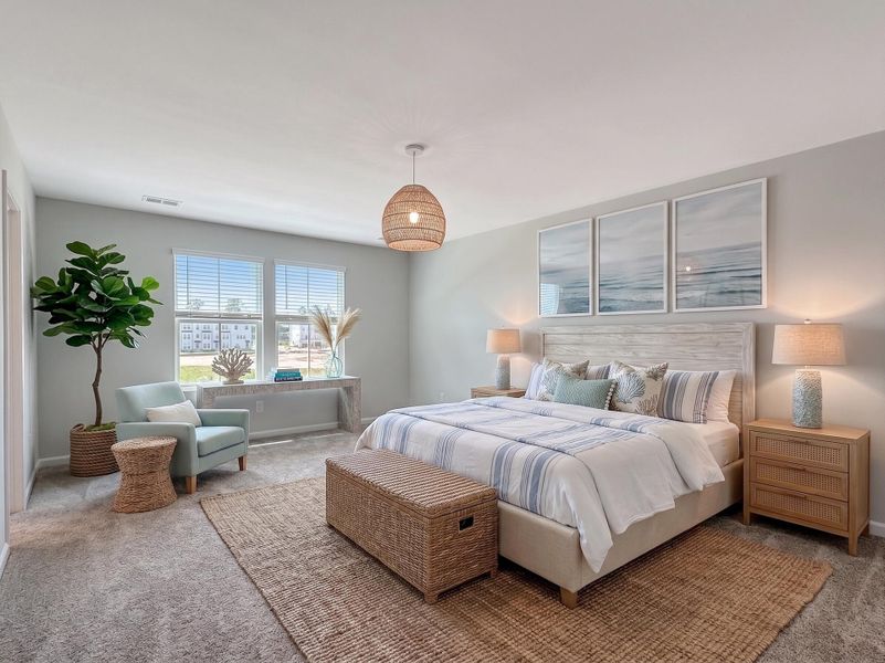 Furnished interior view inside a new home in , Summerville (Image 5).