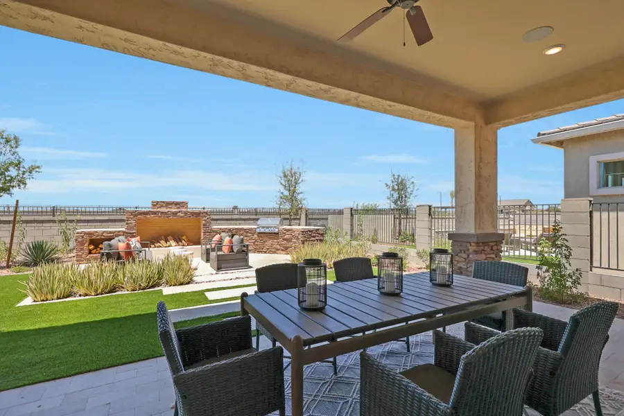 Representative exterior details of a home built from the Kelly by Mattamy Homes in Empire Pointe, Queen Creek (Image 28).