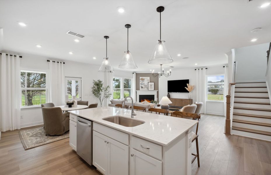 Representative furnished interior of a home built from the Frazier by Pulte Homes in Linden Grove, Powder Springs (Image 25).