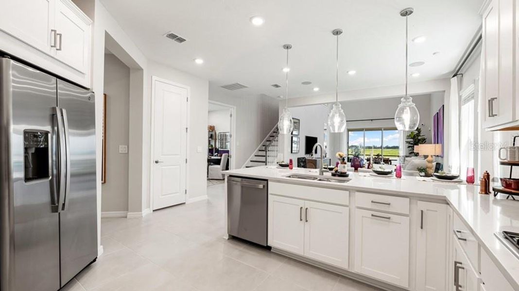 Furnished interior view inside a new home in Hillcrest, San Antonio (Image 7).