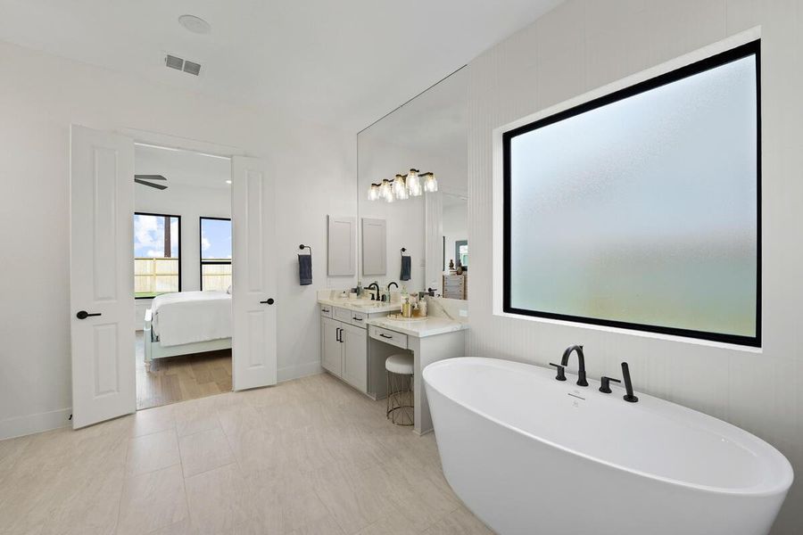 Representation of main bath Representation of main bath