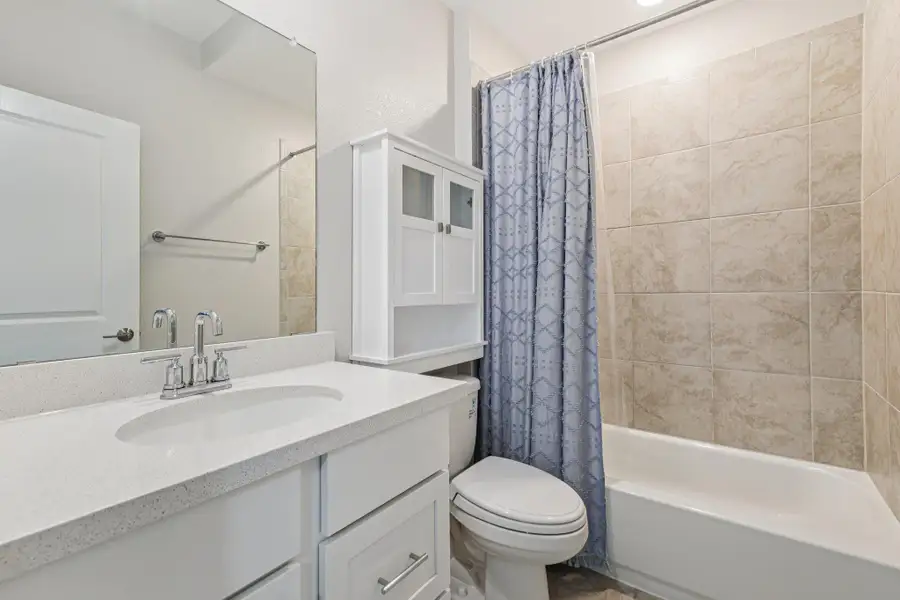 Furnished interior view inside a new home in Emory Crossing 50s, Hutto (Image 9). Furnished interior view inside a new home in Emory Crossing 50s, Hutto (Image 9).