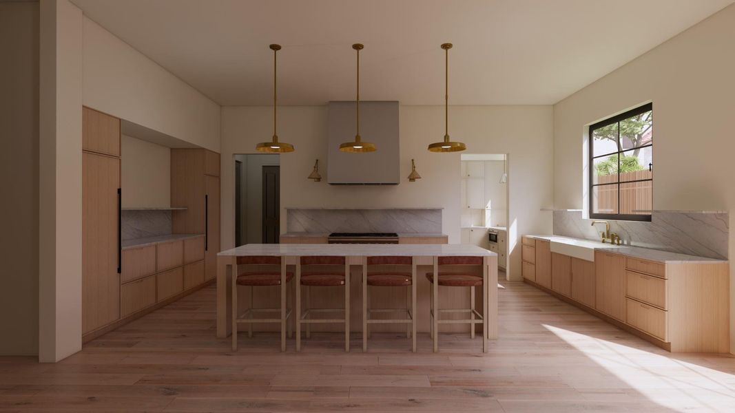 Kitchen rendering Kitchen rendering