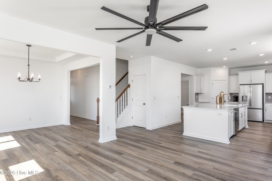 Spacious, unfurnished interior of a new home in Terrapin, Leland (Image 11).