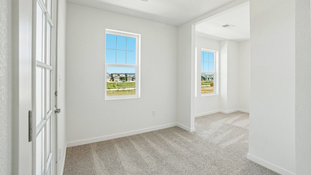 Furnished interior view inside a new home in Timnath Lakes, Timnath (Image 33). Furnished interior view inside a new home in Timnath Lakes, Timnath (Image 33).