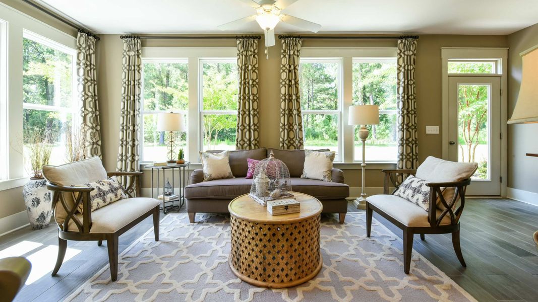 Bright and airy open Sunroom