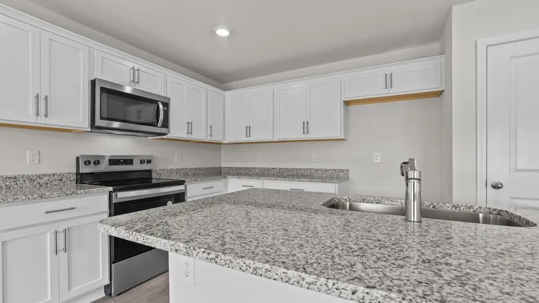 Furnished interior view inside a new home in Aspen Place, Thomasville (Image 5).