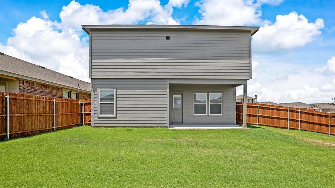 Patio - All Home and community information, including pricing, included features, terms, availability and amenities, are subject to change at any time without notice or obligation. All Drawings, pictures, photographs, video, square footages, floor plans, elevations, features, colors and sizes are approximate for illustration purposes only and will vary from the homes as built.